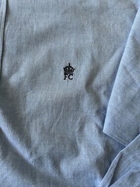 French Connection UK Light Blue Oxford Button-Down Shirt
